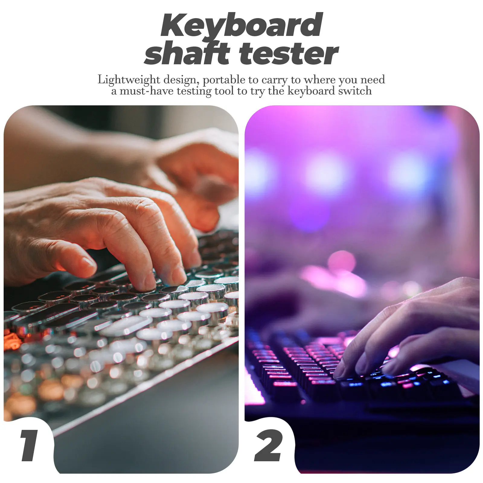 1Pcs Mechanical Keyboard Tester High-Quality Tester for Experience Ideal for Personal and Professional Use