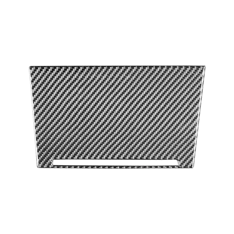 Front Storage Box Panel Trim Sticker Decorative Carbon Fiber for A7 2015-2020 Accessories