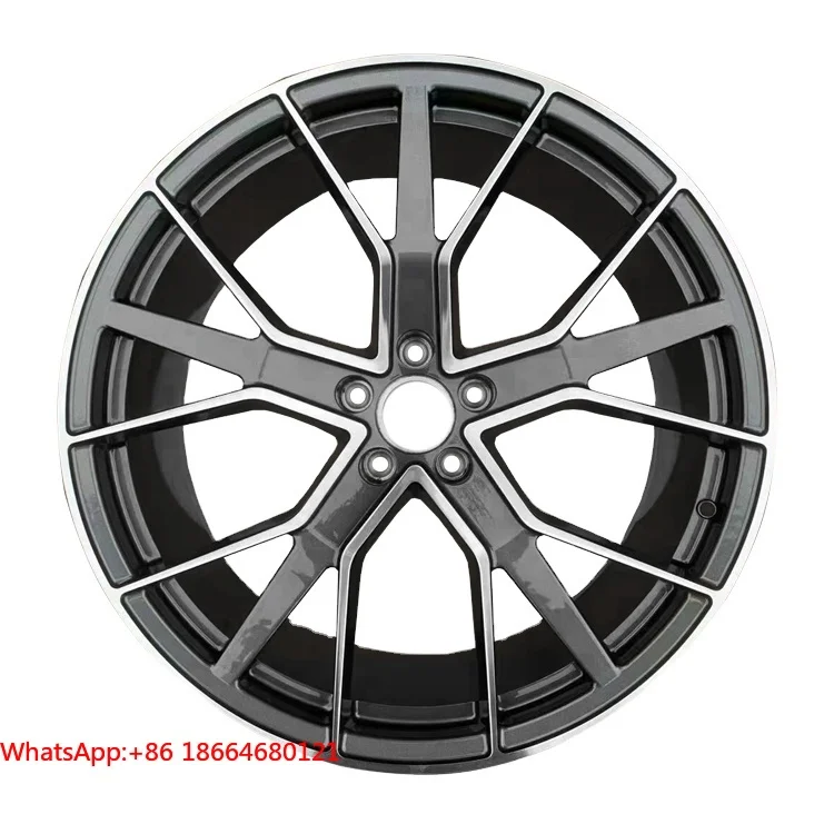 Custom Machined Face Black Alloy Wheel Rims 17 Inch 5x112 For Passenger Cars A1 A2 A3 A4 A5 A6 A7 A8F20,F30,F35,G20,G30,E90,E60,