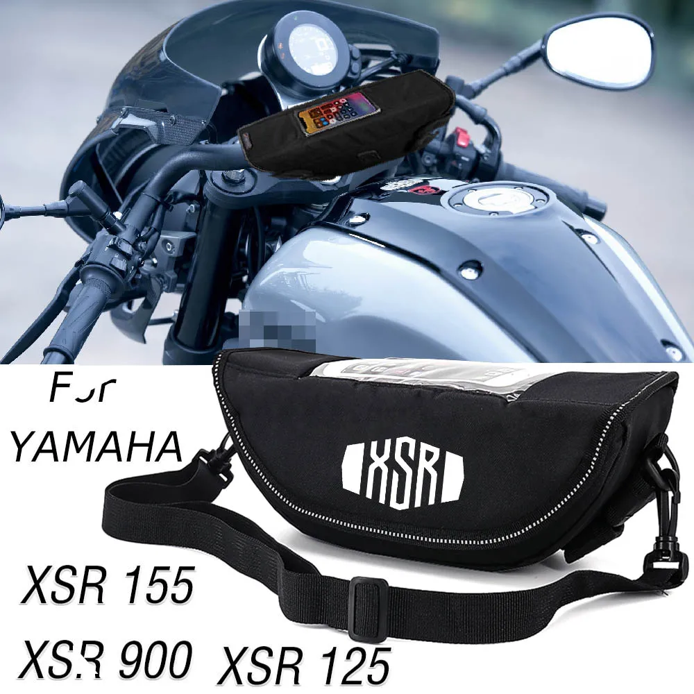 

For YAMAHA XSR155 XSR125 XSR900 XSR xsr 155 125 Motorcycle accessory Waterproof And Dustproof Handlebar Storage Bag navigation