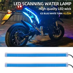 30/45/60cm Motorcycle LED turn signal Decorative light strip Daytime running lights sequence LED direction lights Led Tail Light