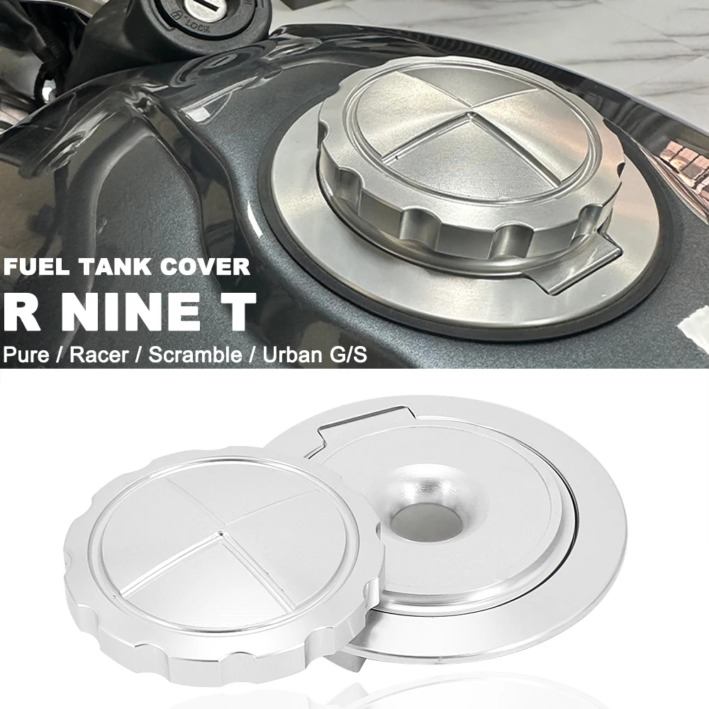 CNC Motorcycle Aluminum Fuel Tank Gas Cap Oil Tank Cover For BMW RNINET Urban G / S R nineT Racer R NINE T Pure Scramble R9T