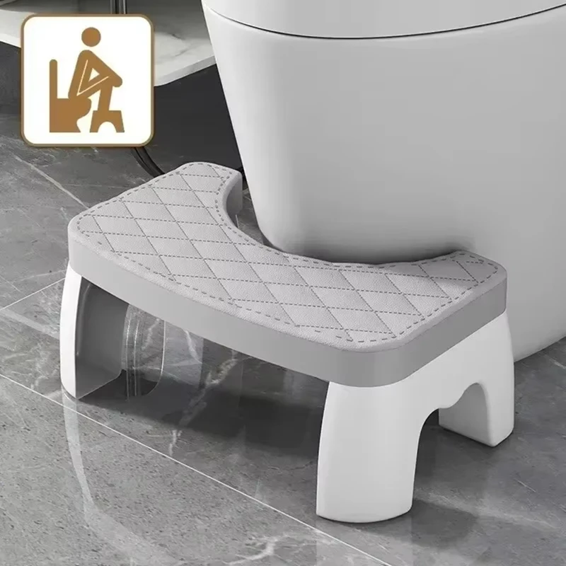 WISH Ergonomic Toilet Stool For Adults, Children, Pregnant Women - Non-Slip, Portable Squat Toilet With Removable Seat