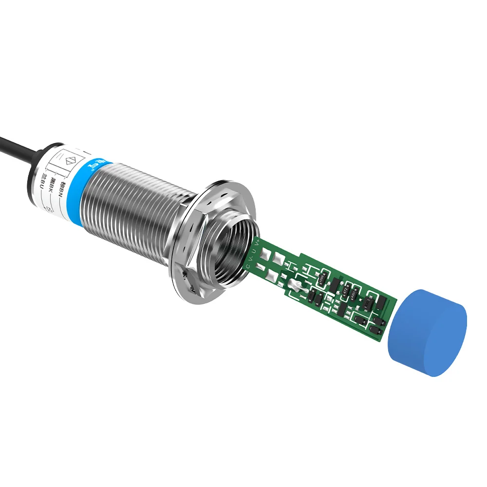 GTRIC Analog Linear Displacement Proximity Sensor M12 M18 M30 0-10V Voltage or 4-20mA Current Output Inductive Switch