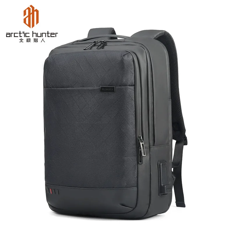 Arctic Hunter 2023 Summer New Backpack Men's Large-Capacity Business Computer Bag Multifunctional USB Charging Leisure Backpack