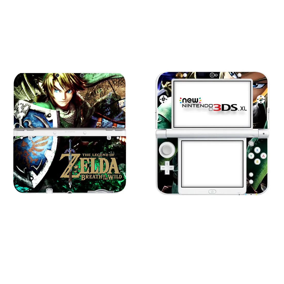 Nuovo gioco Full Cover decalcomania Sticker per New 3DS XL LL Skin Stickers Vinyl Protector Skin