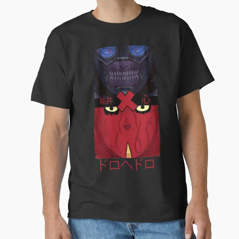 

80s vintage gift tshirt Dorohedoro NOI x Shin Manga caiman Gothic Comics kaiman Anime T-shirt large size Tops S-6XL men clothing