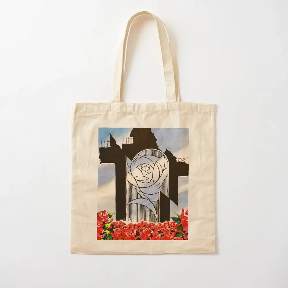 Utena Rose Gate Tote Bag Women bags eco bag folding Portable shopping bag