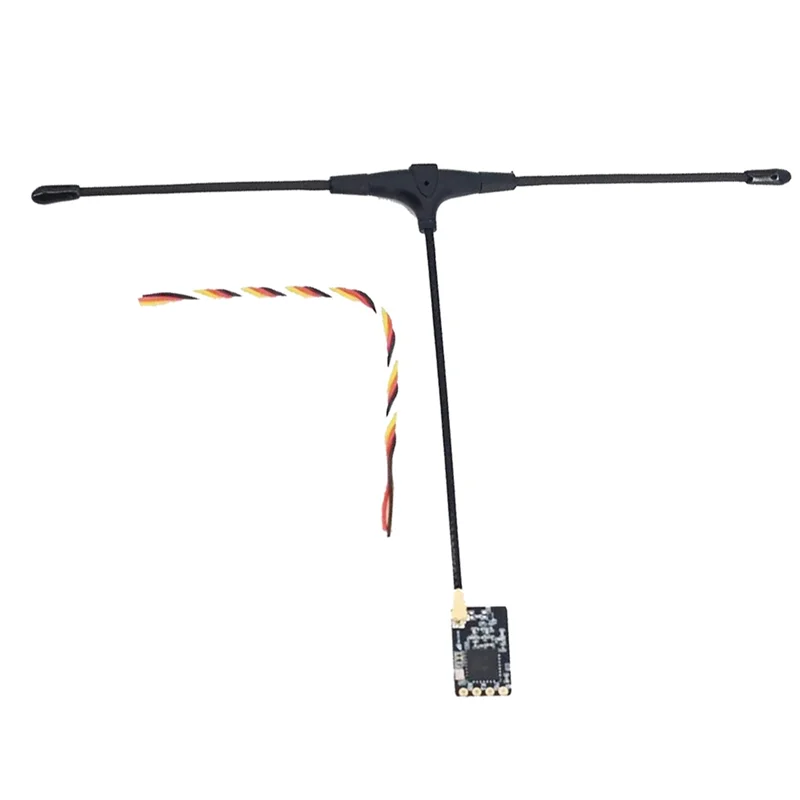 FULL-ELRS 915Mhz NANO Expresslrs Receiver With T Type Antenna For RC FPV Traversing Drones Parts Accessories