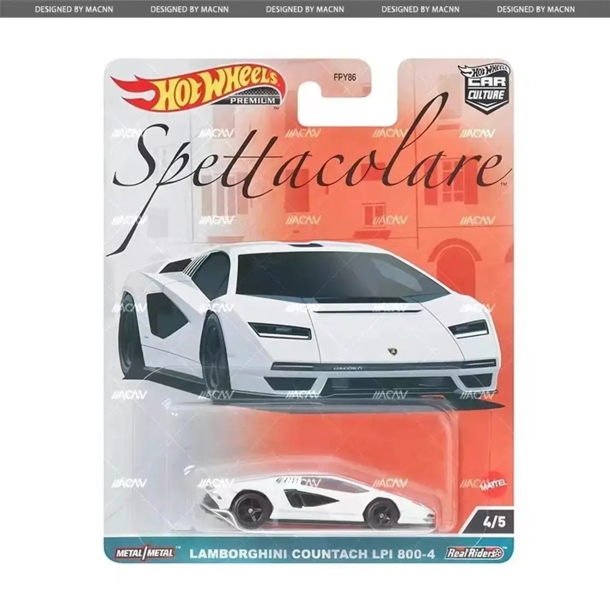 Nowe Hot Wheels Car Culture Premium Italy Exotic Envy Fpy86 Lamborghini Alfa Romeo 1/64 Model Samochodu Odlewany Kolekcjonerski