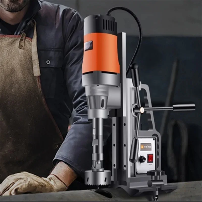

Multifunctional Electric Drilling Machine 1580W Portable Fire Pipeline Dedicated Drilling Machine Industrial Grade Drill W/ Tool