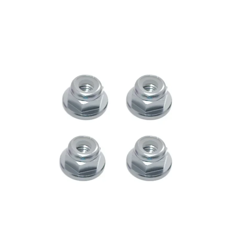 RC M3 M4 M5 Color Aluminum Alloy Lock Nut Nylon Ring Nut Model Car, Boat and Aircraft