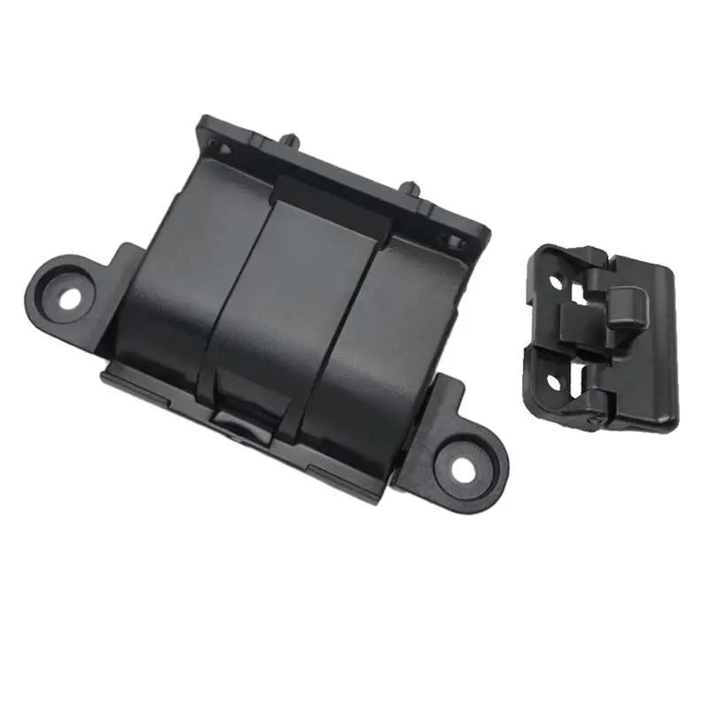 AU65-2Pcs Cache de rangement pour accoudoir central de voiture avec boucle de verrouillage et clip de charnière pour Toyota Corolla 2007-2013 58907-02070 Par