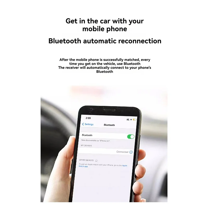 GROCE-Y Cable Included Bluetooth 5.0 Aptx-HD Adapter For BMW Mini Cooper USB+ AUX Ipod Iphone Music Interface(300B)