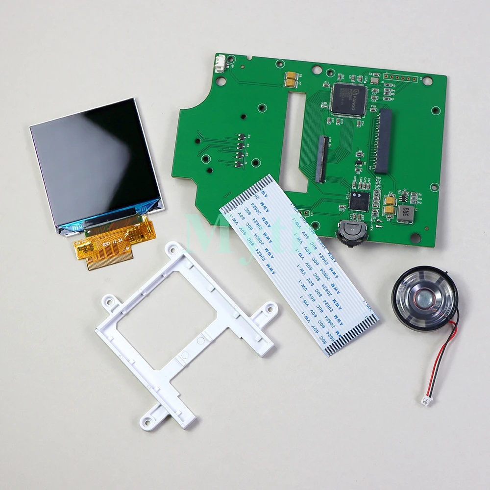 1 مجموعة ل GB V4.0 2.45 بوصة IPS شاشة أطقم تسليط الضوء على شاشة عرض LCD لنينتندو GameBoy V4 إصلاح استبدال