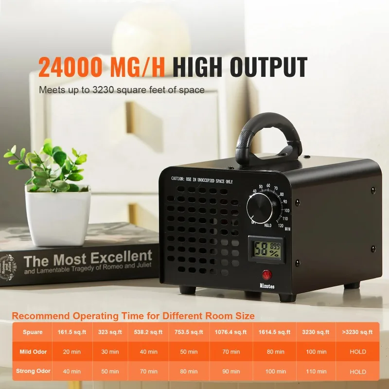 

【Premium】SucceBuy Ozone Generator 12000 36000 24000mg/h Ozone hine Odor Remover High Capacity Commercial/Industrial Ozone Gener