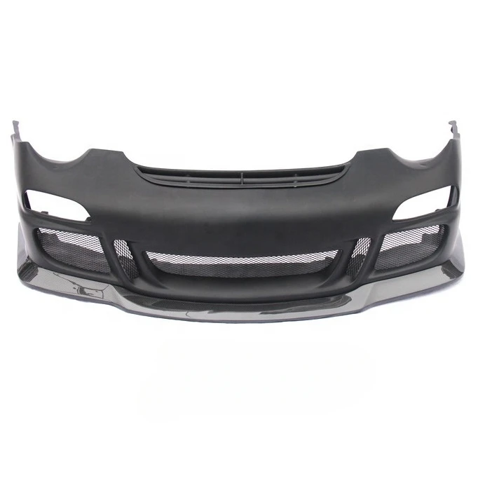 Trade Assurance Portion Carbon Fiber Front Bumper Fit For 2009-2012 Porsche 911 997 Prefacelift-GT3-Style    Bodykit