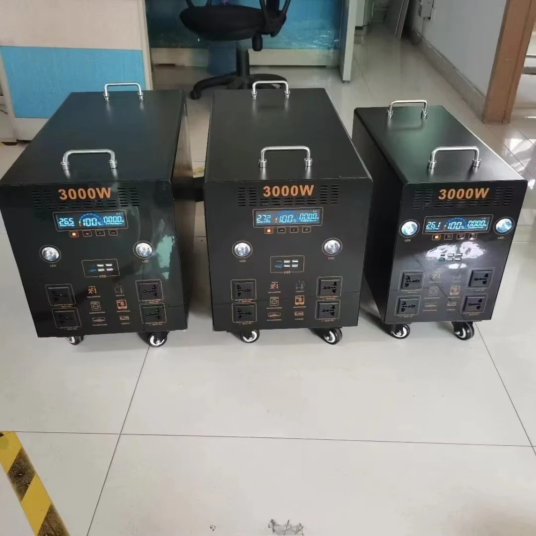 1500 Watt Solar Generator Home Off-Grid Ground Solar System Portable