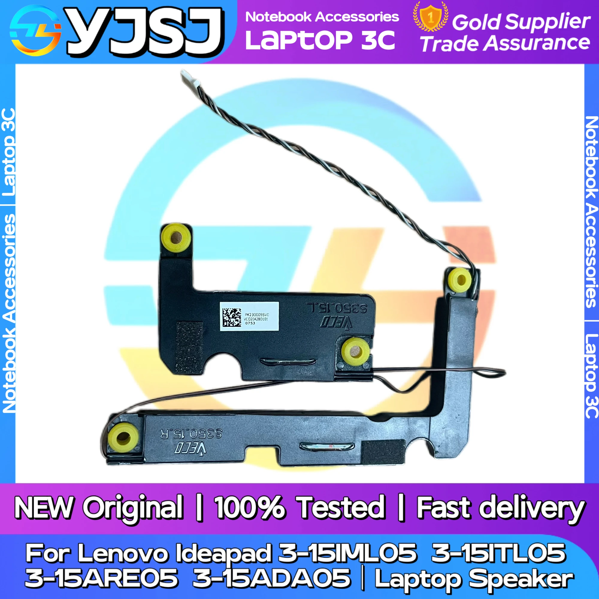 New Original Laptop Notebook Speaker For Lenovo Ideapad S350-15 3-15IML 3-15ITL05 3-15ARE05 3-15ADA05 2020H built-in horn audio