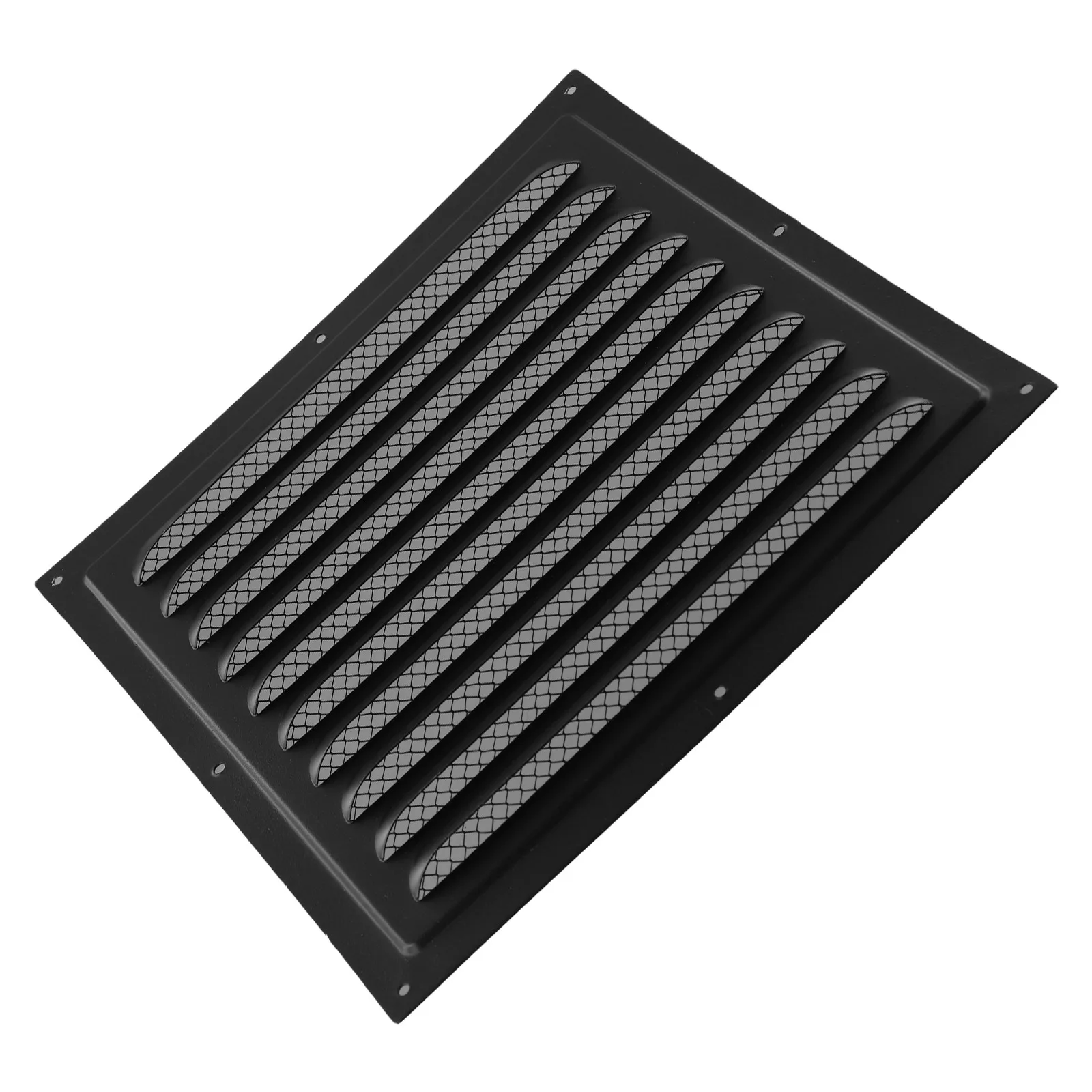 Louver Air Vents Grille Ventilation Covers Aluminum Grilles Duct Heating Cooling Vents Plate Insect Screen Cover Air Vents