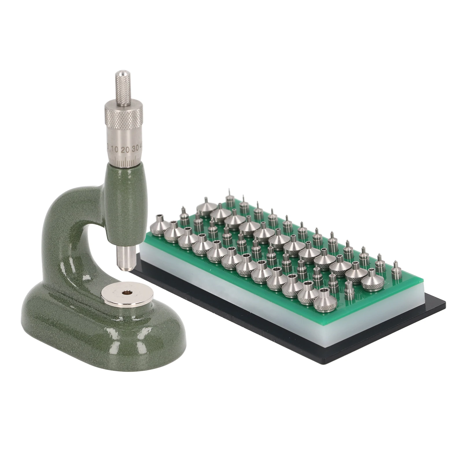 Watch Press Set Watch Repair Tool Aluminum Alloy Watch Case Closer with Dies Watchmaker Jewelling Tool Watch Case Closer