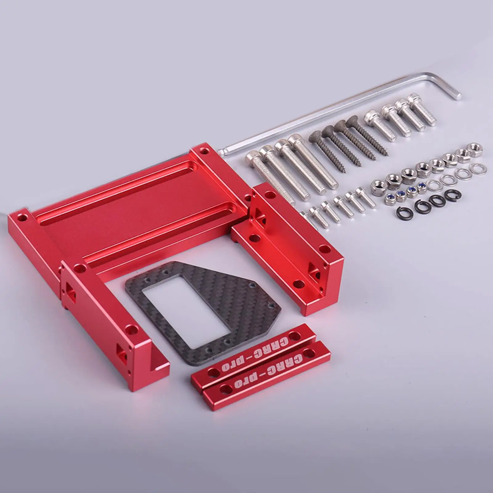 Precision Alignment System for Aircraft Model Engine Break in Platform CNC Machined Aluminum Test Stand for Engine Tuning