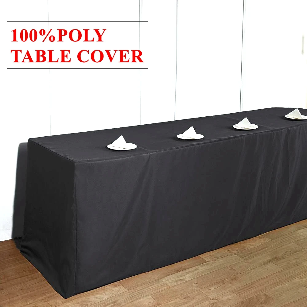 Advertising Conference Tablecloth Company Event Private Tablecloth Rectangular Check in Desk Buffet Customized Table Cover