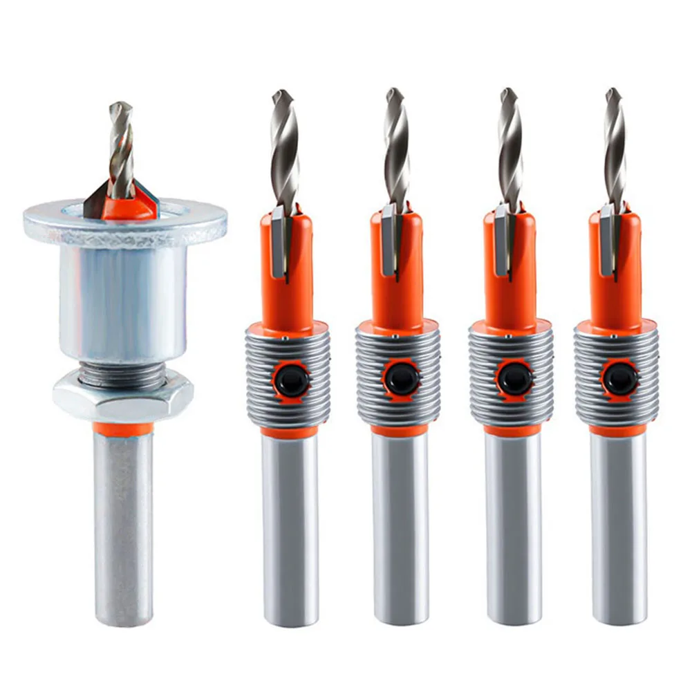 

Woodworking Projects Countersink Router Bit 810mm Shank Size 8mm Shank Size Clean Edges Flexible Compatibility