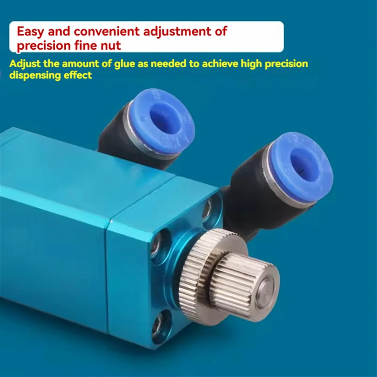 BAAQ MY-228 吸引式単液バルブ 単一成分 UV ホワイト ラテックス シリコーン高精度ディスペンスバルブ