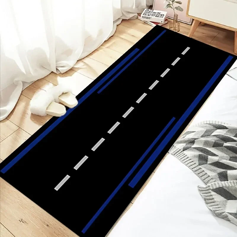 Styles Motorcycle Garage Display Carpet Floor Mat Garage Racing Moto Electric Vehicle Mat Bedroom Rug Entrance Anti Slip Doormat