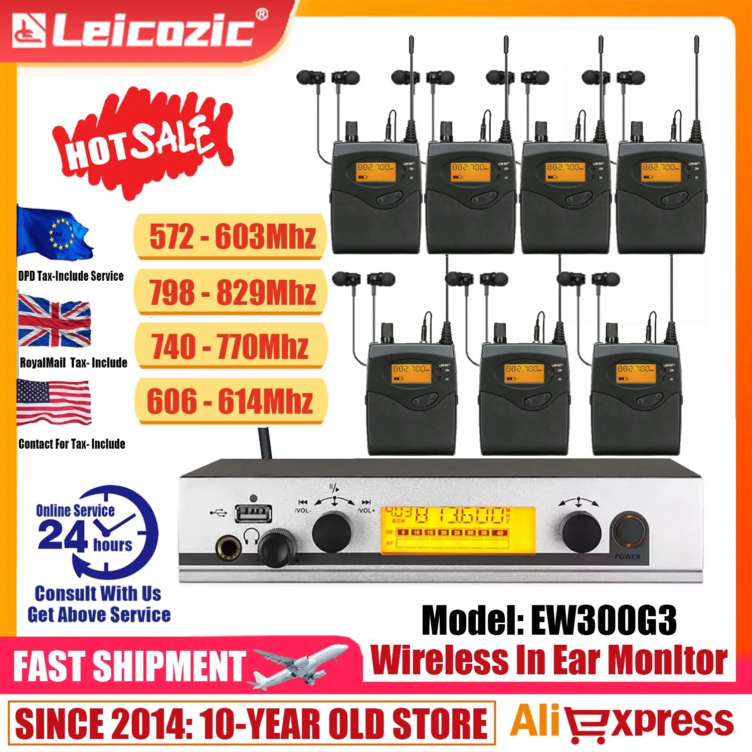 Leicozic In-Ear Mon… - image