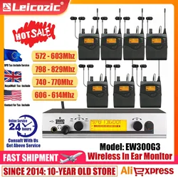 Leicozic In-Ear Monitors Professional 7 Bodypack Receiver IEM Stage Monitoring Systems Wireless Stage Return In Ear DJ Equipment