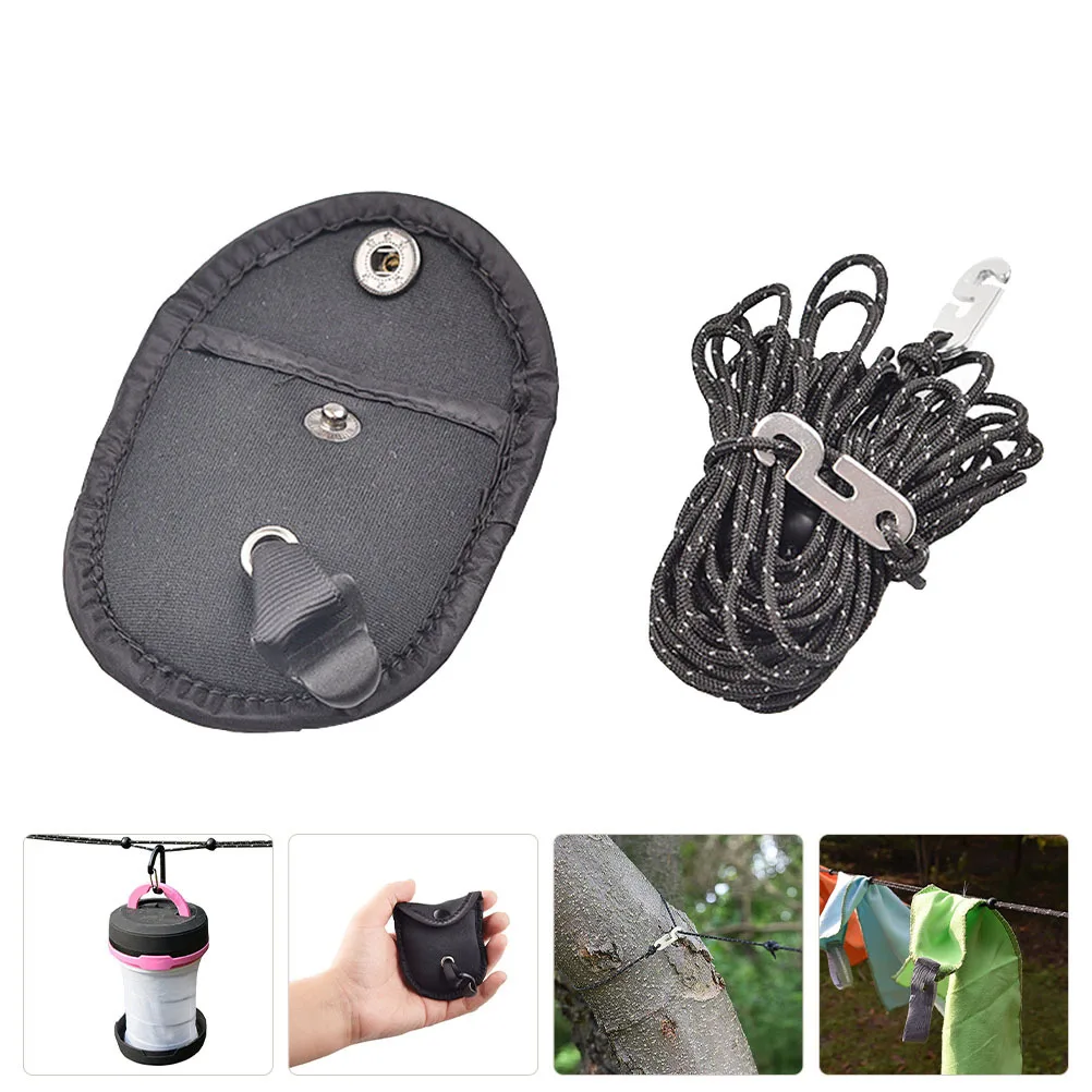

Multi-Functional 1Pcs Portable Clothesline for Camping Travel Drying Laundry Quilts Carpets Towels Gifts Outdoor Clothesline