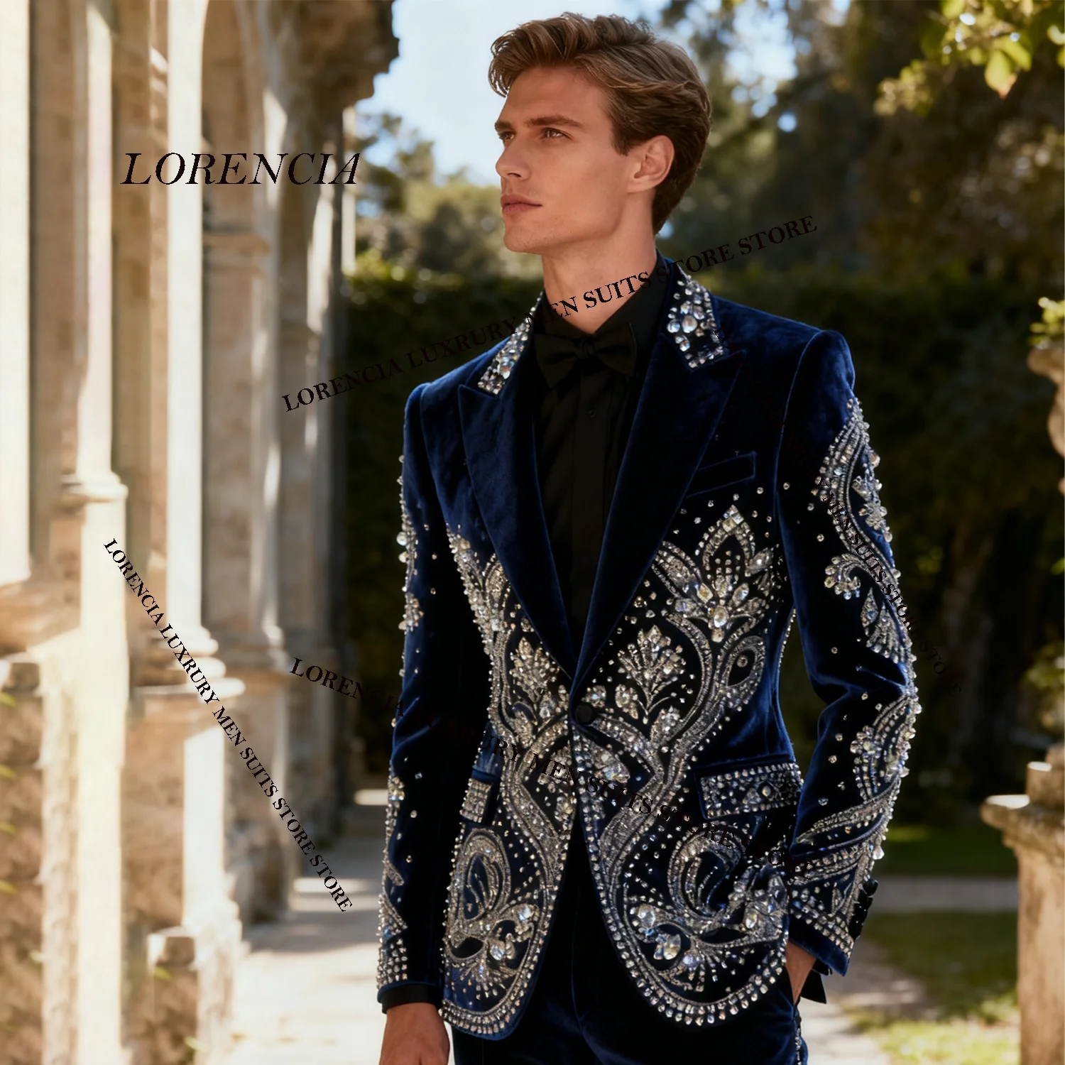 

Изысканный индивидуальный ромбовидный дизайн, блестящие мужские костюмы, модные свадебные смокинги, тонкие Ropa hombre, комплекты из 3 предметов, мужские пиджаки для жениха