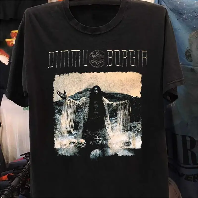 

Футболка группы Dimmu Borgir черная с коротким рукавом, все размеры от S до 5Xl DO751