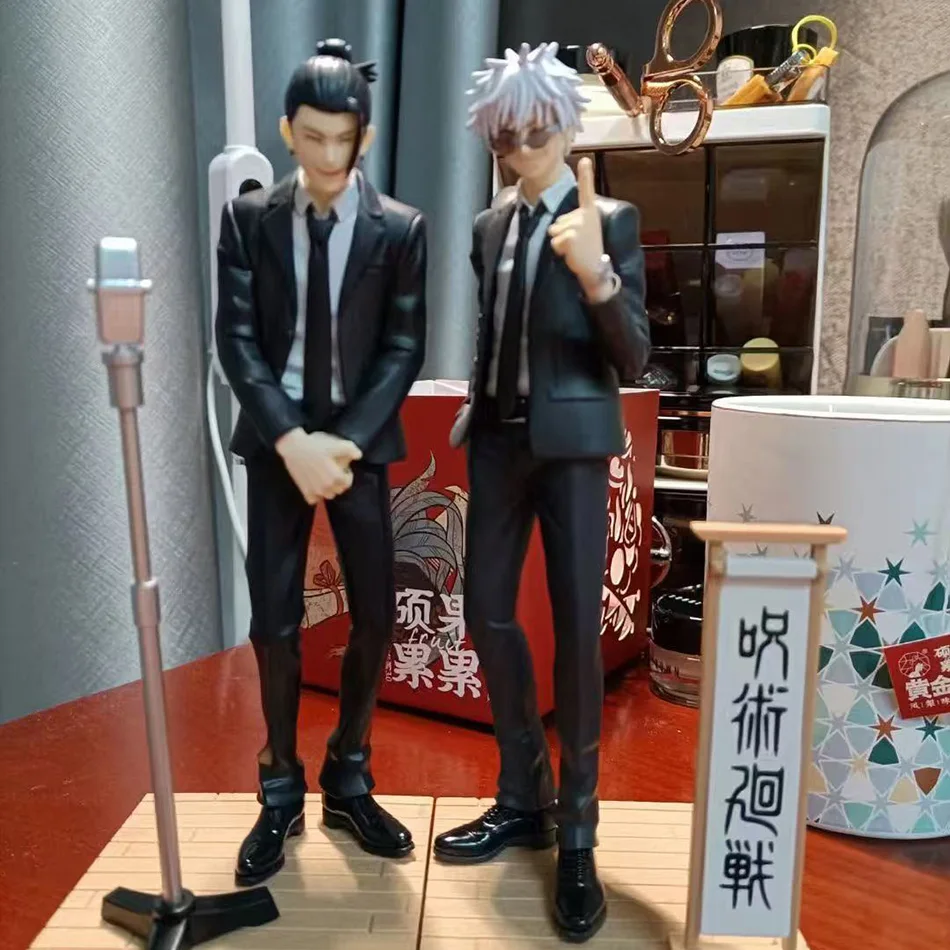 17cm Jujutsu Kaisen Anime-Figur Noodle Stopper Gojo Satoru Actionfigur Fushiguro Megumi Figurine PVC Sammlermodell Spielzeug