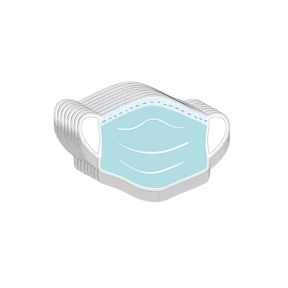 Cute Nursing Themed Sticky Notes Set Colorful 30 Sheets Self-Adhesive Memo Thickened Removable Square Memo Pad Student