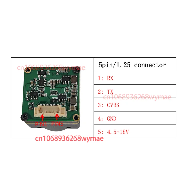 CV Series Thermal lmaging PCBA Driver Board CVBS analog conversion board