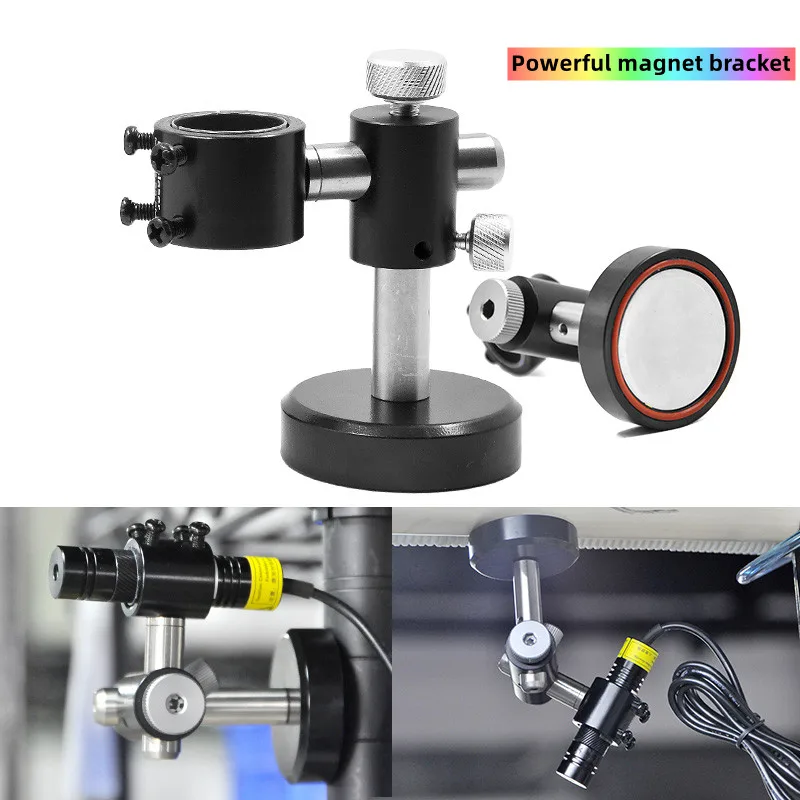 Lasermodule Warmteafvoerbeugel Laserbevestigingsbeugel Verstelbare beugel Krachtige magneetbeugel 2-assig 3-assig Universeel Optioneel