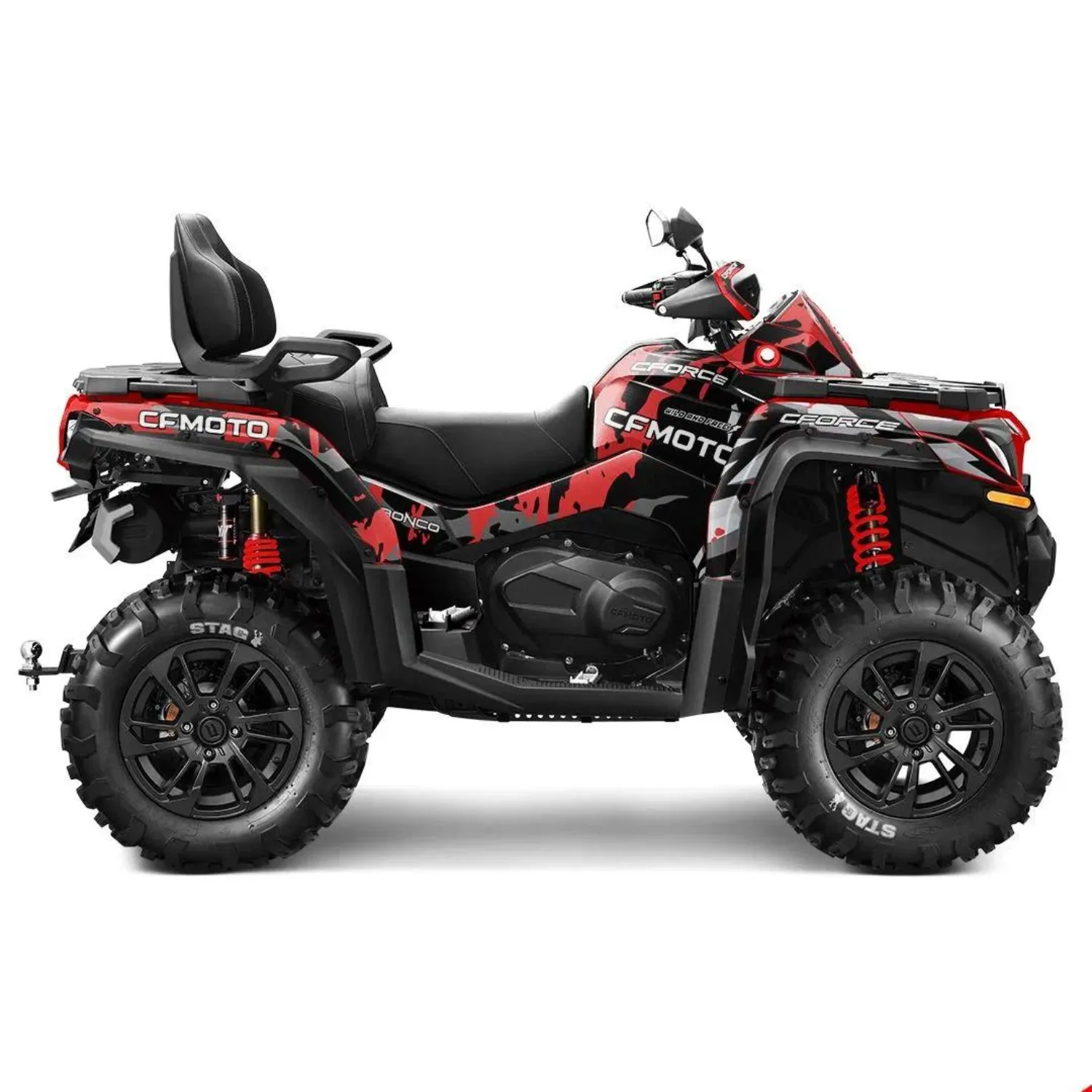 Body Fairing Sticker Decal Protective Quads / Atv 4x4 Full Graphic Kit For CFMOTO CFORCE 800 850 1000 2018-2023 G2 Design-8