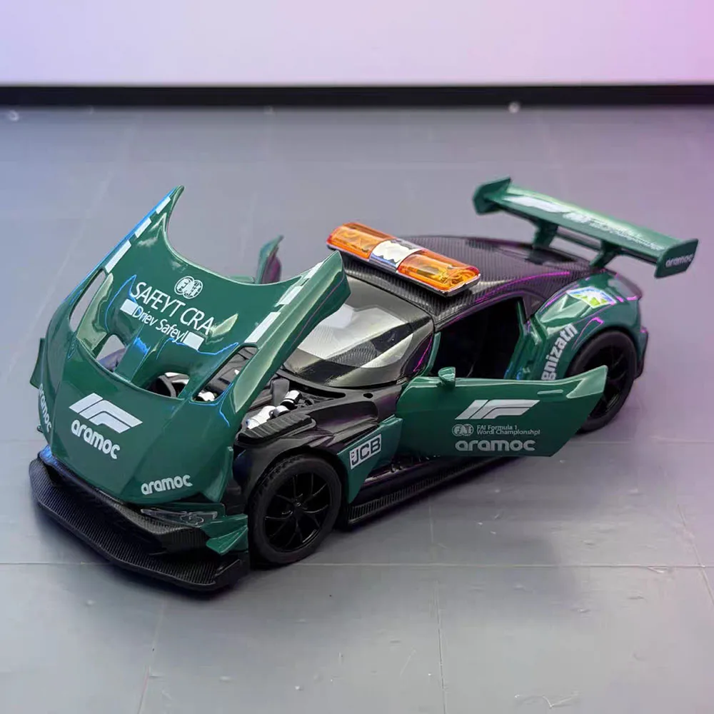 1:32 스케일 불칸 합금 모델 자동차 다이캐스트 장난감 휠 풀백 미니어처 차량 문 열림 슈퍼카 유아 어린이 선물