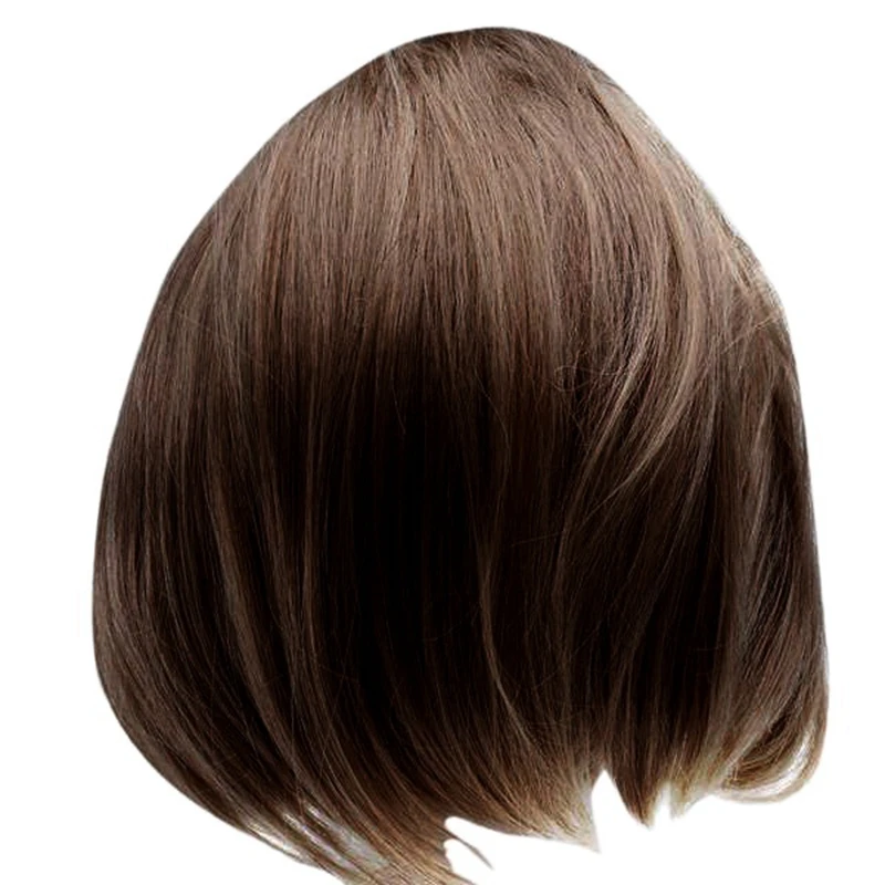 Short Straight Wigs Brazilian Wigs Full Wigs(40cm) Brown Color