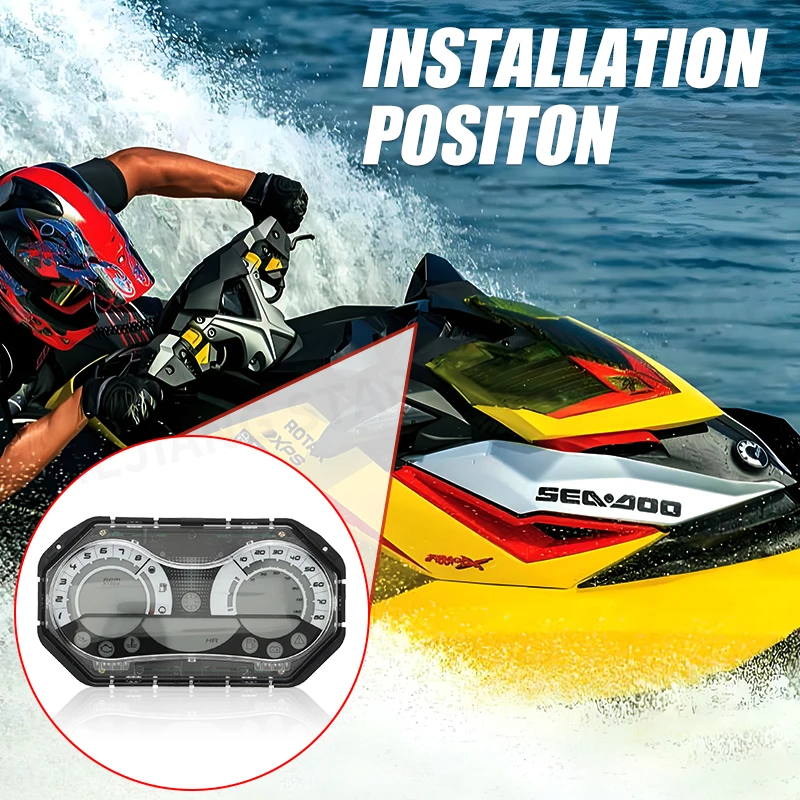 オリジナルの車のダッシュボード,液晶速度,seadoo rxp x 255 rxt 215