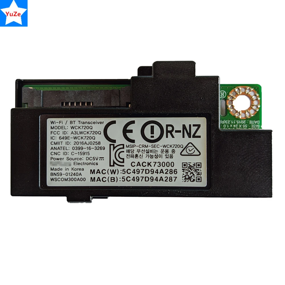 テレビ用Bluetooth wifiモジュール,BN59-01240A,wck720q,a3lwck720q,2016aj0258,un55k6500,ue55k5579,ue49k6500,tv