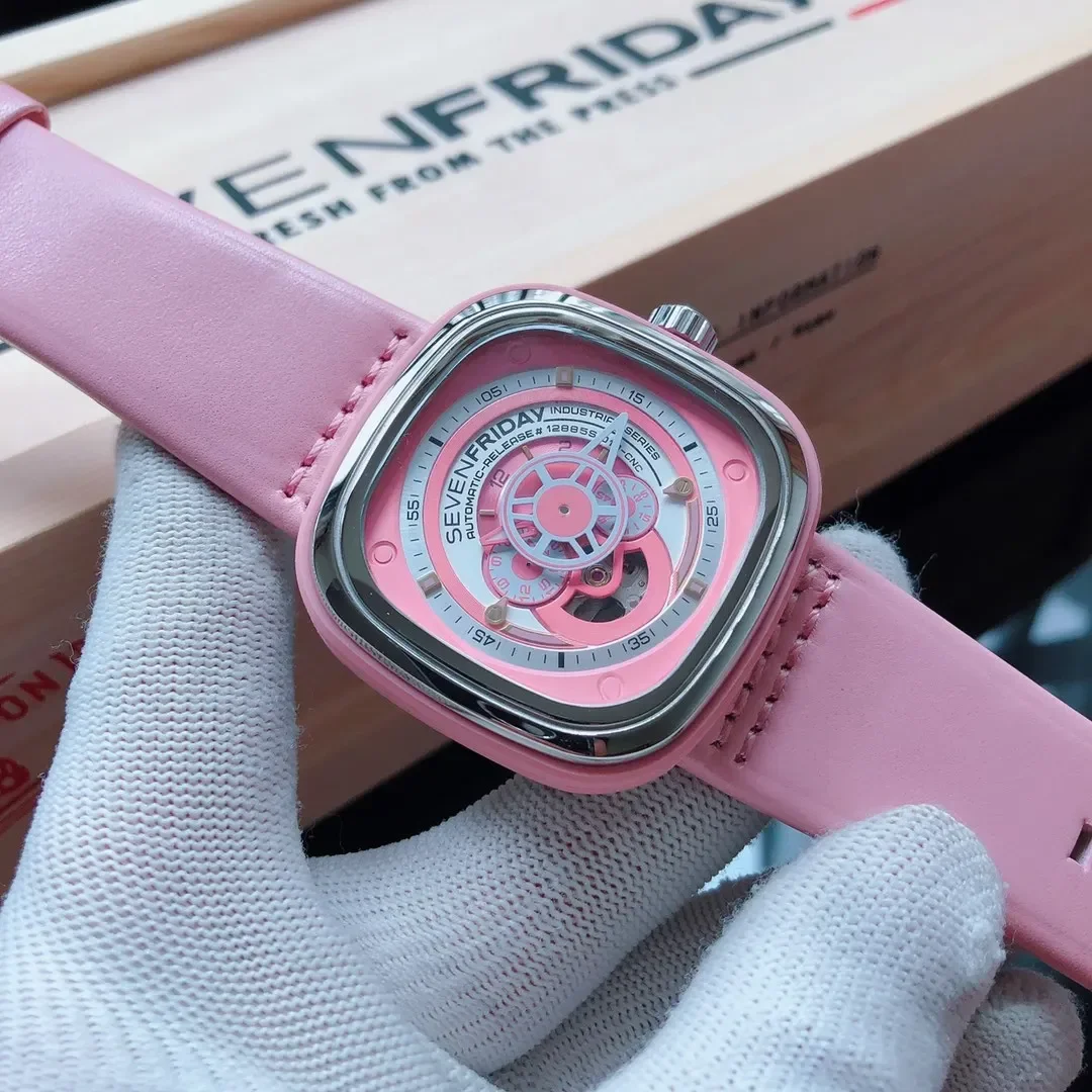 New SEVENFRIDAY P series watch P1/02 fully automatic mechanical watch luxury fashion sevenfridays luxury brand fashion classic