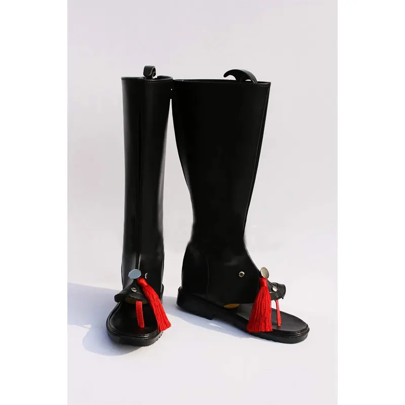 アニメ DMMd 紅雀瀬良垣青葉ブーツ女性男性ハロウィンパーティー役割クリアノイズコスプレ靴カスタムサイズ