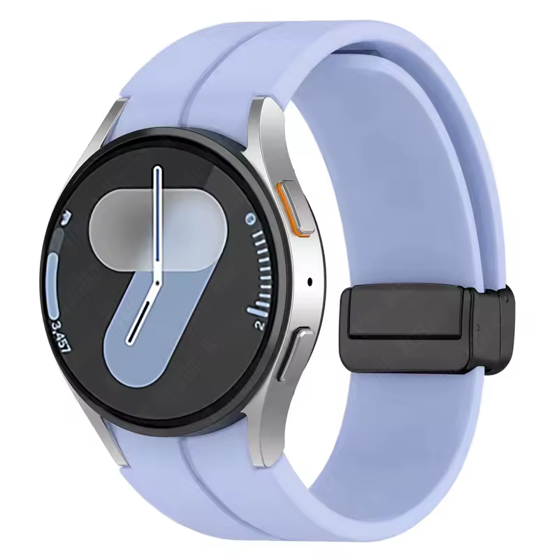 Magnetic Silicone Strap for Samsung Galaxy Watch 7 6 5 4 40mm 44mm 5Pro 45mm Band Bracelet for Galaxy Watch 6 4Classic 43mm 47mm - Image 12