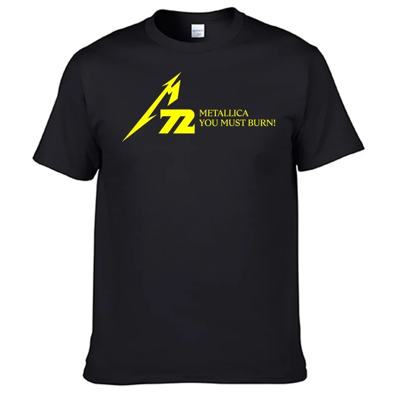 Metallicas 72 Seasons T Shirt 100% Cotton Men Shirt