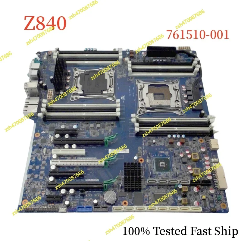 

761510-001 For HP Z840 Workstation Motherboard 905483-601 710327-002 DDR4 Mainboard 100% Tested Fast Ship