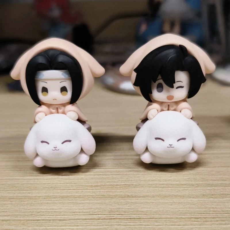 New Hot Mo Dao Zu Shi Series Blind Box Cute Pet Ride Affinity Wei Wuxian Lan Zhan Cute Toy Anime Figure Mdzs Girl Festival Gift view 4